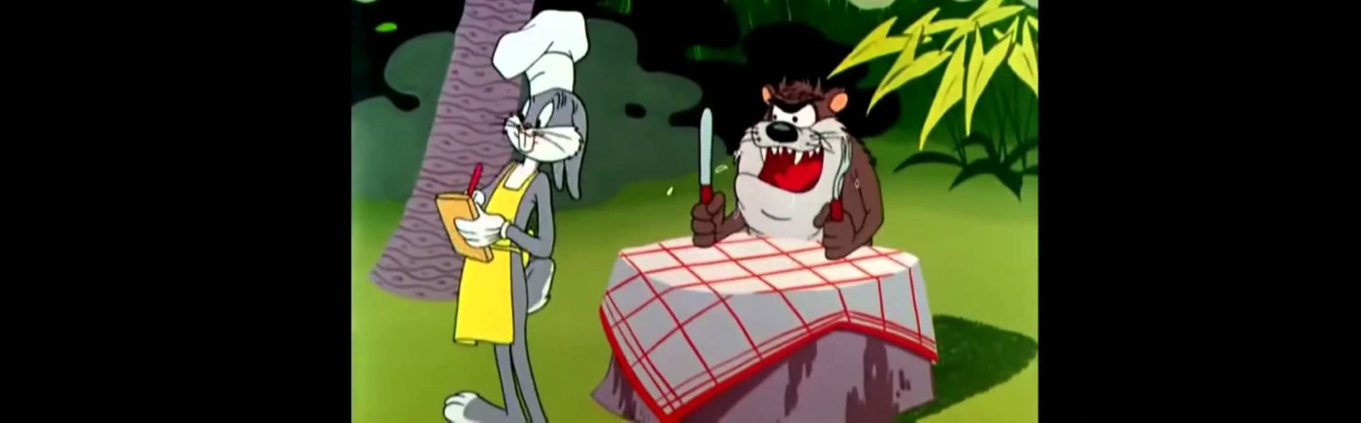 taz and bugsbuny